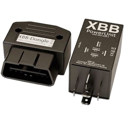 XBB Dongle & Powerunit lisävalojen kytkentärele 12V max. 15A/180W