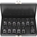 JBM 1/2" torx/ kuusiokolo voimakärkihylsysarja 5-12mm, t30-t80
