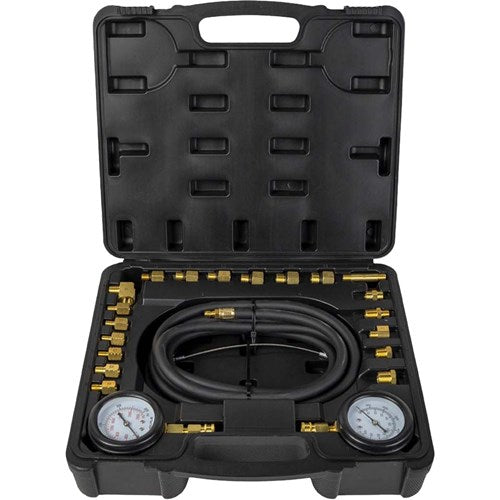 JBM öljynpaineen mittaussarja 0-400 PSI / 0-27 BAR 23 osaa