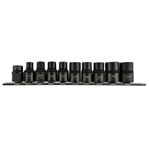JBM erikoishylsysarja 10-osaa 1/2"