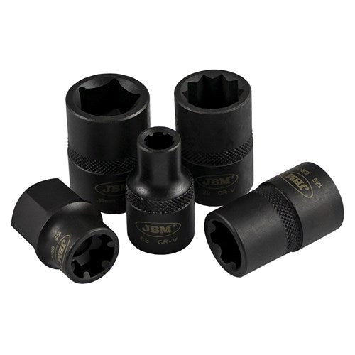 JBM erikoishylsysarja 10-osaa 1/2"