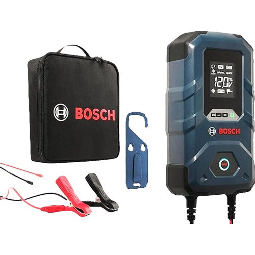 Bosch akkulaturi C80 Li 6-12V akuille, latausvirta max 15A