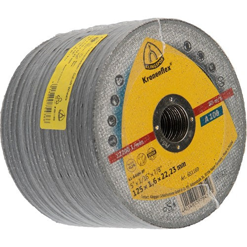 Klingspor A 100 katkaisulaikka 125x1,6x22,23mm 50KPL