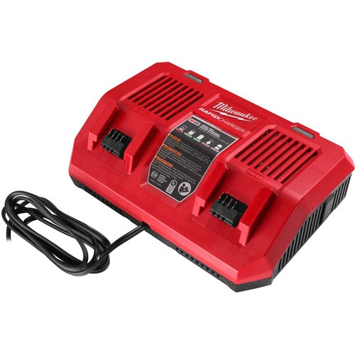 Milwaukee M18 DFC kaksipaikkainen akkulaturi pikalataksella