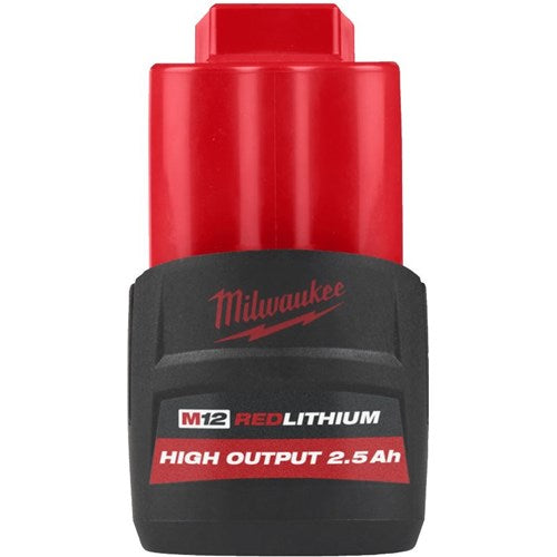Milwaukee M12 HB2.5 High Output™ akku 2,5 ah