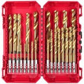 Milwaukee red hex - shockwave™ hss-tin poranteräsarja 2-13mm 25 osaa