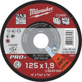 Milwaukee pro+ combi hioma- ja katkaisulaikka 125x1.9x22mm. 25KPL/PKT