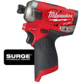 Milwaukee M12 FQID-0 Fuel™ hydraulinen iskevä ruuvinväännin runko, 1/4" Hex-istukka 50 Nm