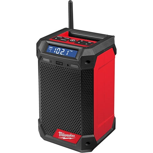 Milwaukee M12 RCDAB+-0 dab+ työmaaradio / laturi runko