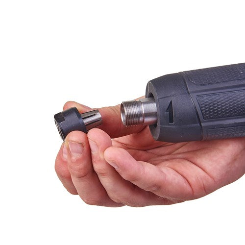 Milwaukee M18 FDGRB-0X suorahiomakone liukukytkimellä 6 / 8mm 27000rpm, runko laatikossa