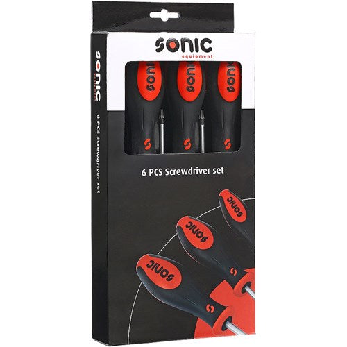 Sonic torx ruuvitalttasarja 6 osaa