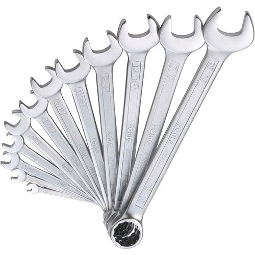 Sonic SAE kiintolenkkiavainsarja 1/4" - 15/16", 12 osaa