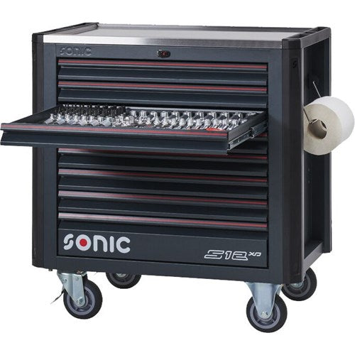 Sonic S12XD NEXT työkaluvaunu työkaluilla 887 osaa