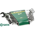 SATA kiintolenkkiavainsarja 8-19mm 9 osaa, telineessä
