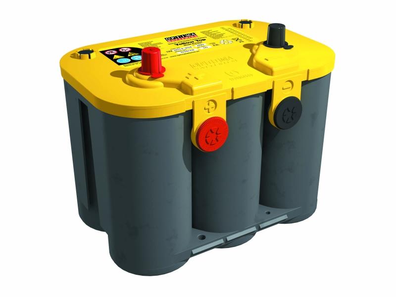 Optima akku YellowTop YTU 4.2 D1000U 12V 55Ah 255x172x200 + - (814-254) norm+jenkkin