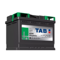 TAB käynnistysakku EcoDry AGM AG60 12V 60Ah 680A(EN 242x175x190 - + (1000799)