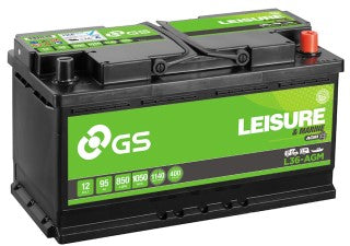 GS Leisure akku L36-AGM 12v 95Ah850A(EN 353x175x190 - +