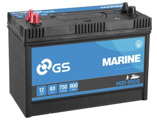 GS Marine akku M31-100S 12V 100Ah 800A 330x173x240 + - Tuplanavoilla