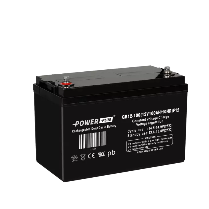 Power Plus Deep Cycle Agm-akku 12V 100Ah M8 330x171x215/220 Terminal:F12 kierrenapa