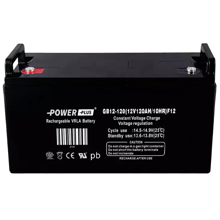 Power Plus Agm-akku 12V 120Ah 410x176x207/235 Terminal:F12 M8 kierrena