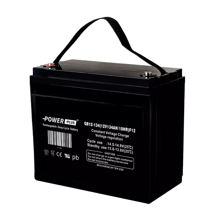 Power Plus Agm-akku 12V 134Ah/10Hr 341x173x283/287 Terminal:F12 M8 kierrena