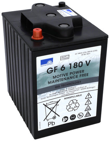 Sonnenschein geeliakku GF6/180 6v200Ah 244x190x275 Dryfit GF06180V