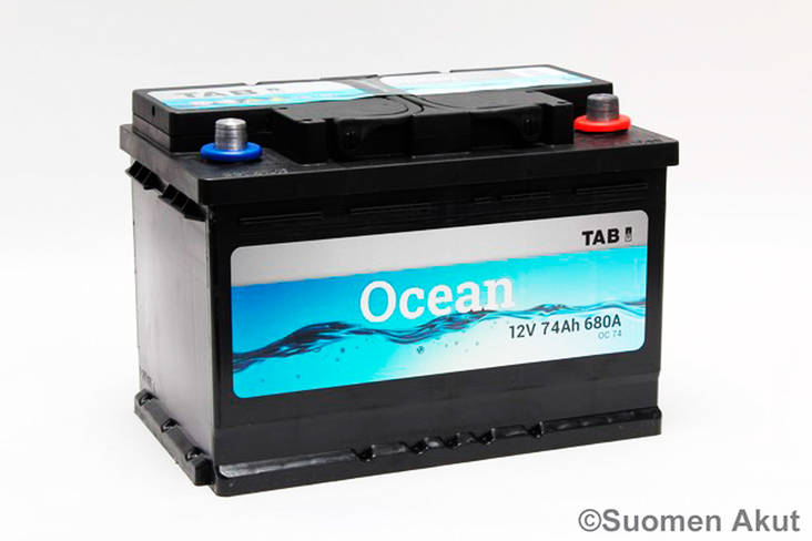 TAB Ocean start OC74 12v 74Ah 278x175x190 - + (1000971)