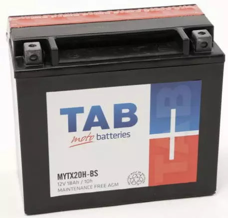 TAB Mp-Akku YTX20H-BS/MYTX20H-BS 12V 18Ah 310A 175x86x154 + - M867 YTX20H-BS